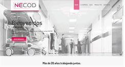 Desktop Screenshot of necod.com.ar